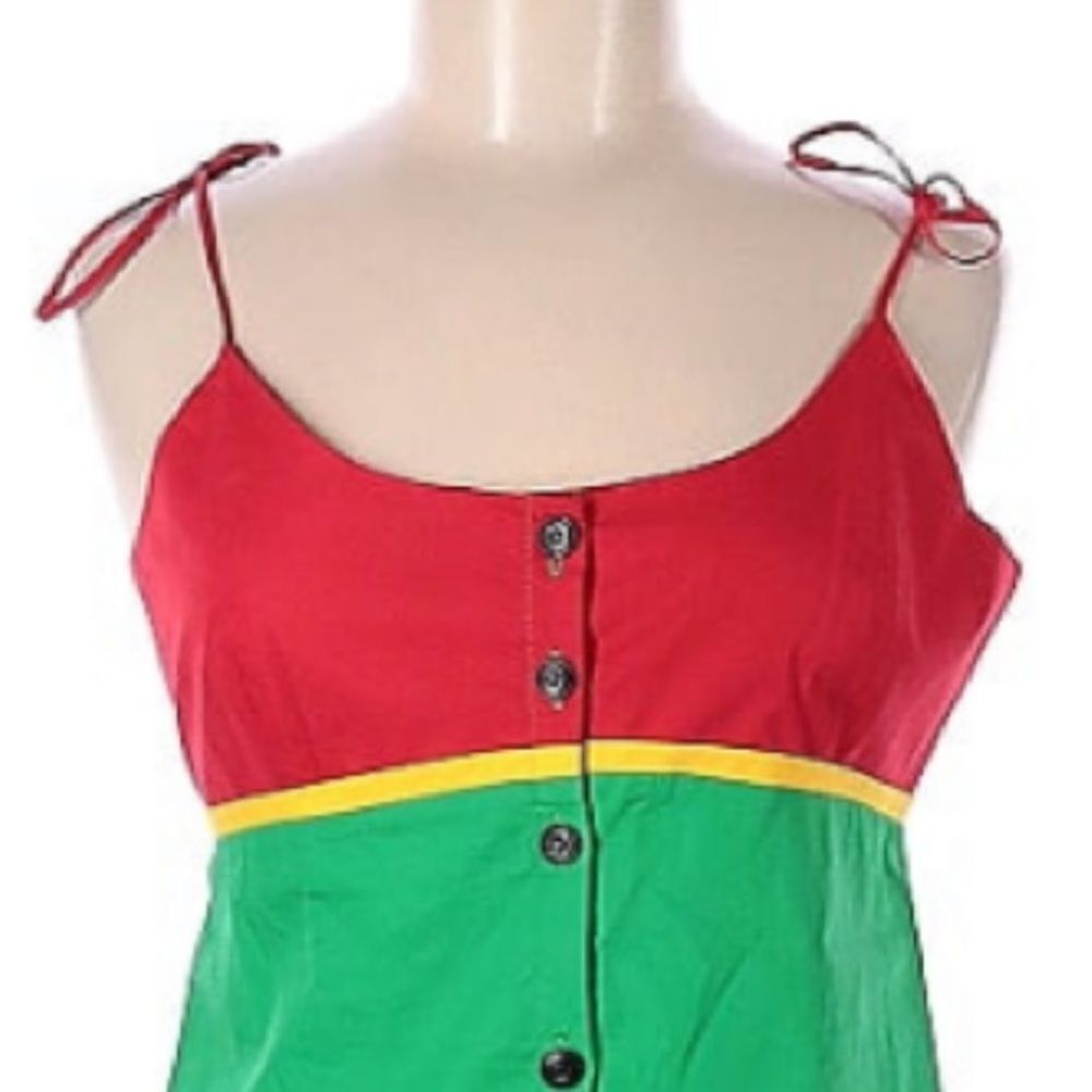 NWT La Ligne Color-block Spaghetti Strap MIDI Dre… - image 4